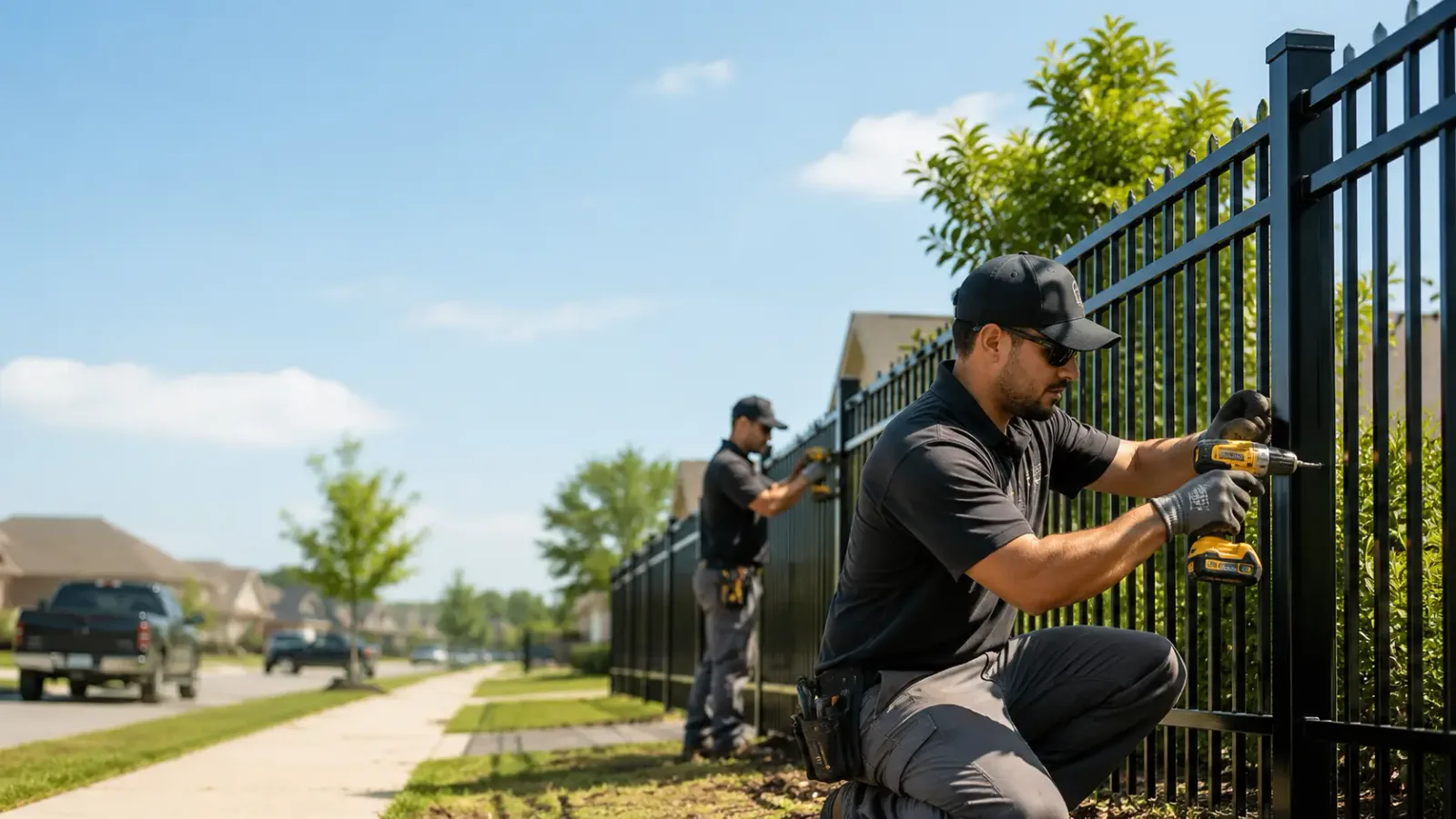 Metal Fence Installation in Williston, SC
